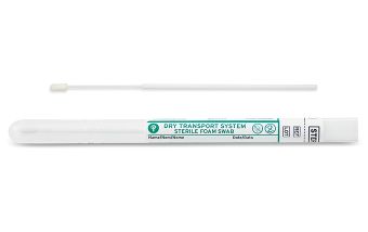 Puritan 6" Sterile Thin Foam Swab w/Nylon Handle & Transport Tube 