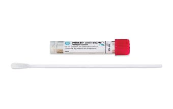 Puritan UniTranz-RT 1ml Filled Vial and 6" Sterile Large Flock Swab