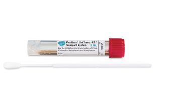 Puritan UniTranz-RT 3ml Filled Vial and 6" Sterile Elongated Flock Swab