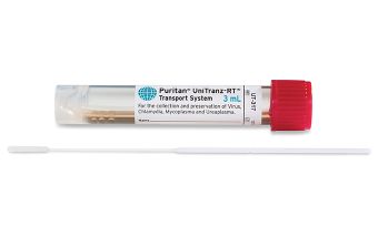 Puritan UniTranz-RT 3ml Filled Vial and 6" Sterile Ultrafine Flock Swab