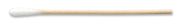 Puritan 3" Glue-Free Small Cotton Swab w/Wooden Handle