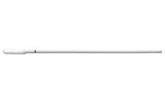 HydraFlock 6" Sterile Straight Flock Swab w/Extruded Polystyrene Handle, 30mm Breakpoint