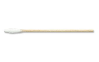 Puritan 3" Tapered Mini-tip Cotton Swab w/Wooden Handle